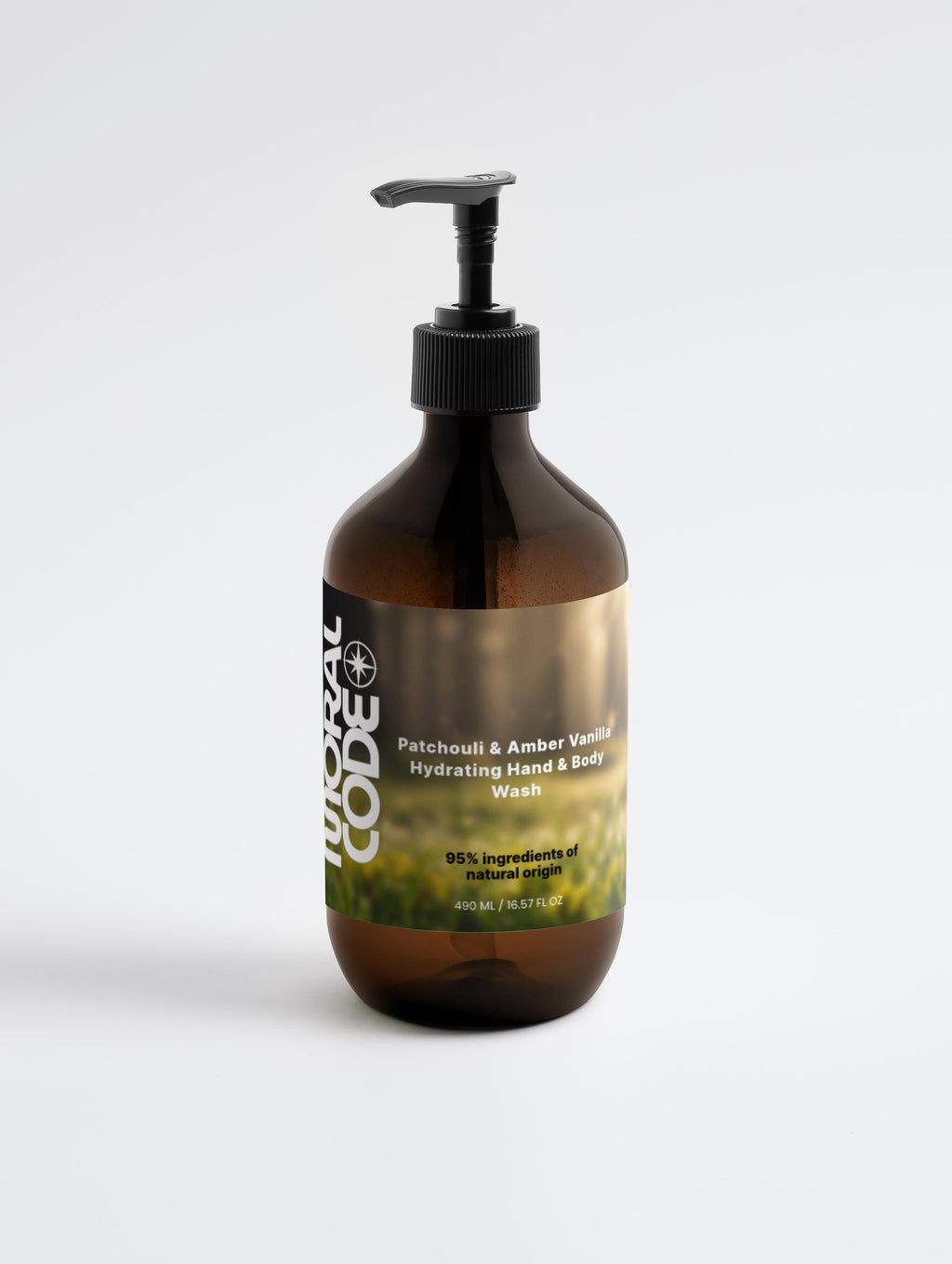 Hand & Body Wash, Patchouli & Amber Vanilla