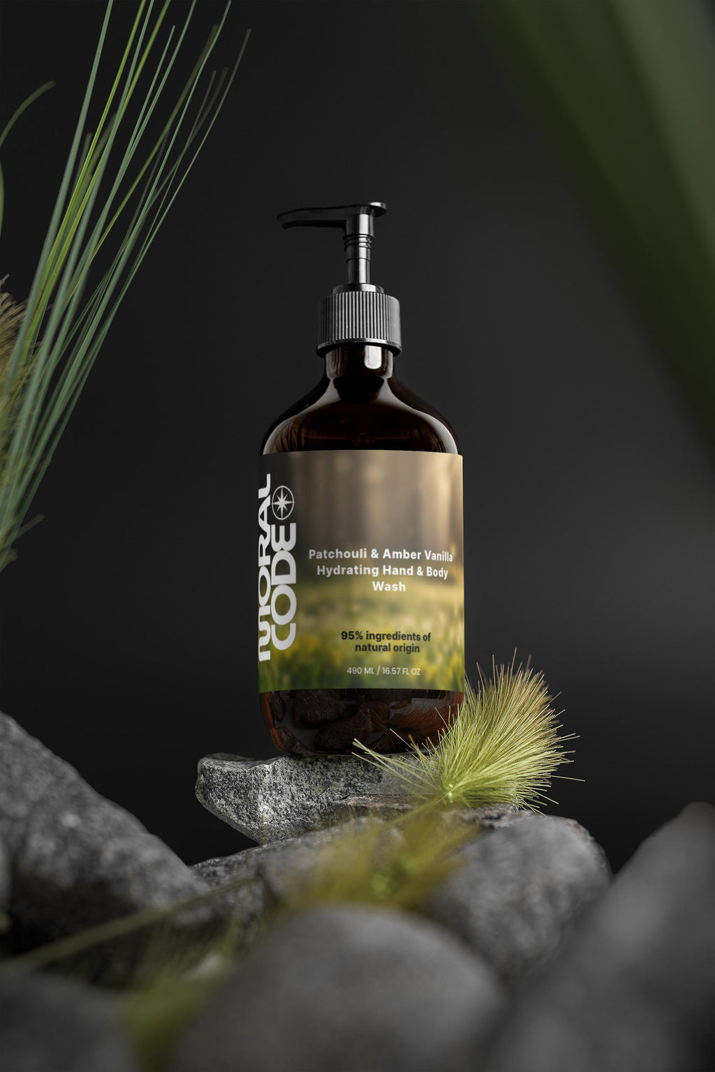 Hand & Body Wash, Patchouli & Amber Vanilla